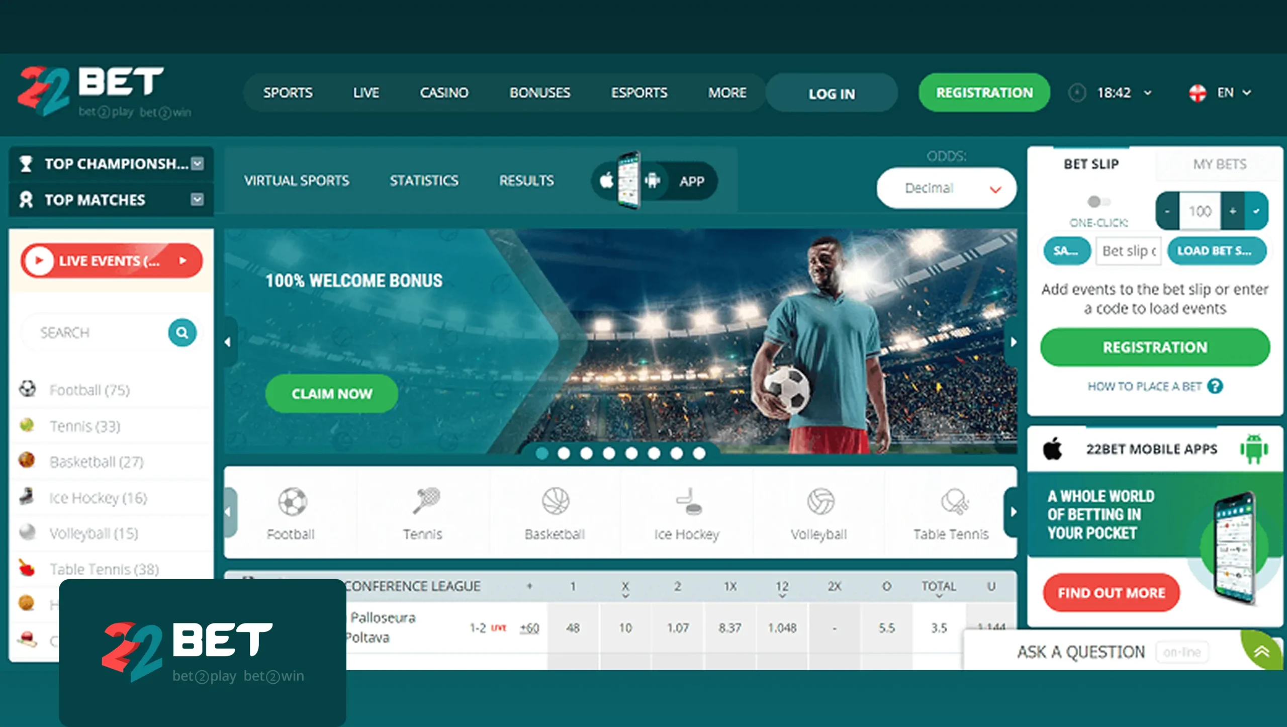 22Bet Paris En Ligne Et Casino 22Bet Paris En Ligne Et Casino